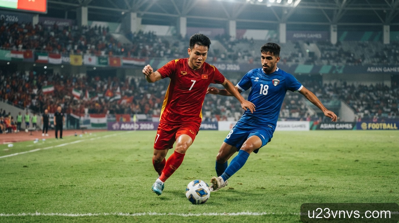 U23 Việt Nam tại ASIAD 2026: Thử thách Kuwait và bài toán tâm lý ngày ra quân